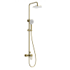 Душевая система Wonzon &amp; Woghand, брашированная, золото, WW-B2166-A-BG