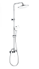 Душевая система Wonzon &amp; Woghand, глянцевая, хром, WW-B3200-CR