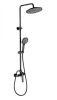 Душевая система Wonzon &amp; Woghand, матовая, черный, WW-B3200-MB