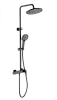 Душевая система Wonzon &amp; Woghand, матовая, черный, WW-B3517-MB