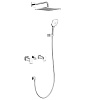 Встраиваемая душевая система Wonzon &amp; Woghand SHAKESPEARE, глянцевая, хром, WW-654701-CR
