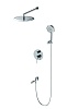 Встраиваемая душевая система Wonzon &amp; Woghand STICK, глянцевая, хром, WW-88939017-CR