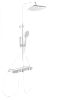 Душевая система Wonzon &amp; Woghand Shelf, матовая, белый, WW-B4161-MW