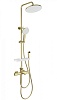 Душевая система Wonzon &amp; Woghand SOLID, брашированная, золото, WW-C3011-A1-BG