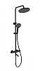 Душевая система Wonzon &amp; Woghand CAPSULE, матовая, черный, WW-B3031-A2-MB
