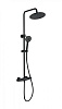 Душевая система Wonzon &amp; Woghand CAPSULE, матовая, черный, WW-B3031-A-MB