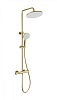 Душевая система Wonzon &amp; Woghand INN, брашированная, золото, WW-B3013-T1-BG