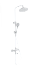 Душевая система Wonzon &amp; Woghand NEO, матовая, белый, WW-B3035-A3-MW