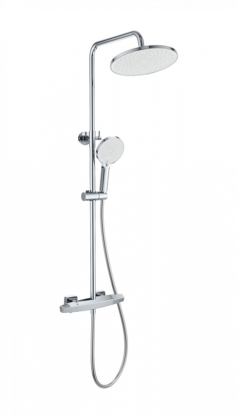 Душевая система Wonzon &amp;amp; Woghand NEO, глянцевая, хром, WW-B3045-A-CR