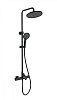 Душевая система Wonzon &amp; Woghand SOLID, матовая, черный, WW-C3011-A-MB