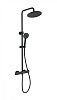 Душевая система Wonzon &amp; Woghand STAY, матовая, черный, WW-B3051-A-MB