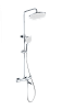 Душевая система Wonzon &amp; Woghand, глянцевая, хром, WW-B3057-A-CR