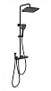 Душевая система Wonzon &amp; Woghand MUSE, матовая, черный, WW-B4132-A-MB