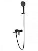 Смеситель для ванны Wonzon &amp; Woghand Brilliant, черный, WW-88037079-MB
