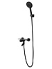 Смеситель для ванны Wonzon &amp; Woghand Click, черный, WW-FE05L221-MB