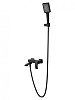 Смеситель для ванны Wonzon &amp; Woghand Fit, черный, WW-88639009-MB