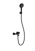 Смеситель для ванны Wonzon &amp; Woghand, черный матовый, WW-4530-MB