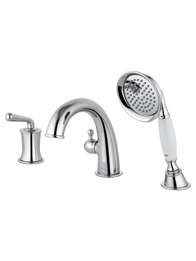 Смеситель на борт ванны Wonzon &amp;amp; Woghand Steam, хром, WW-88659008-CR