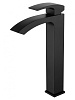 Смеситель Wonzon &amp; Woghand FIT, высокий, черный, WW-88239009-MB