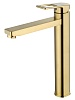 Смеситель для раковины Wonzon &amp; Woghand FRAME, высокий, золото, WW-88239010-BG