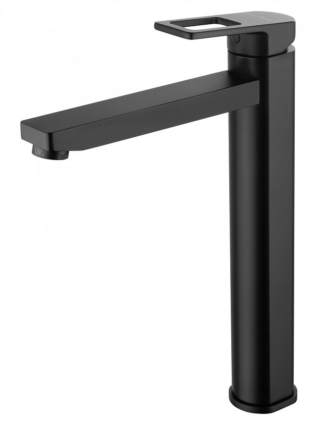 Смеситель Wonzon &amp;amp; Woghand FRAME, высокий, черный, WW-88239010-MB
