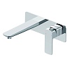 Встраиваемый смеситель Wonzon &amp; Woghand EDGE, хром, WW-88869003-CR
