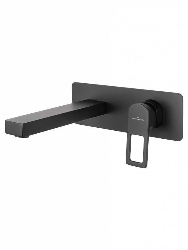 Встраиваемый смеситель Wonzon &amp;amp; Woghand FRAME, черный, WW-88869010-MB