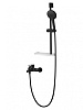 Смеситель для ванны Wonzon &amp; Woghand Alfa, черный, WW-AE3201-MB