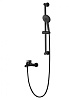 Смеситель для ванны Wonzon &amp; Woghand Alfa, черный, WW-AE3205-MB