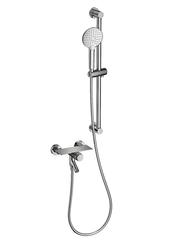 Смеситель для ванны Wonzon &amp;amp; Woghand Click, хром, WW-FE05L222-CR