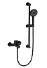 Смеситель для ванны Wonzon &amp; Woghand, черный, WW-C2501-MB
