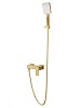Смеситель для душа Wonzon &amp; Woghand CUBE 2.0, золото, WW-88048068-BG
