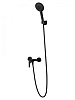 Смеситель для душа Wonzon &amp; Woghand, матовый черный, WW-4540-MB