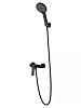 Смеситель для душа Wonzon &amp; Woghand, матовый черный, WW-B2585-MB