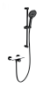 Смеситель для ванны Wonzon &amp; Woghand, черный, WW-B2052-A-MB