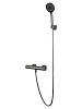 Термостатический смеситель для душа Wonzon &amp; Woghand INN, темный графит, WW-B2029-A-BGG