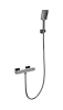 Термостатический смеситель для душа Wonzon &amp; Woghand STAY, темный графит, WW-B2062-A-BGG