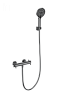 Термостатический смеситель для душа Wonzon &amp; Woghand, темный графит, WW-B2048-A-BGG