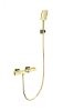 Термостатический смеситель для душа Wonzon &amp; Woghand, брашированное золото, WW-B2025-A-BG