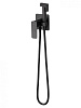 Смеситель с гигиеническим душем Wonzon &amp; Woghand EDGE, черный, WW-88829003-MB