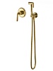 Смеситель с гигиеническим душем Wonzon &amp; Woghand STEAM, золото, WW-88849008-BG
