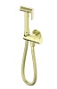 Смеситель с гигиеническим душем Wonzon &amp; Woghand, золото, WW-88809903-BG