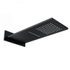 Верхний душ Wonzon &amp; Woghand, черный матовый, WW-HS101-MB