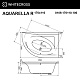 Ванна WHITECROSS AQUARELLA 170x110 0109.170110.100.SOFT.WH, белый - изображение 2