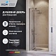 Душевая дверь RGW HO-014Gr 350601413-110 130 см, стекло прозрачное - изображение 1