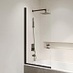 Стеклянная шторка для ванны RGW SC-009B 351100908-14 800 мм, стекло прозрачное - изображение 1