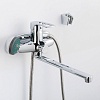 Смеситель для душа с длинным изливом Frap H701, хром, F22701-B