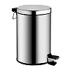 Мусорное ведро Frap, хром, F702