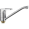Смеситель для кухни Frap H702, F49702-B, поворотный, хром