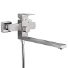 Смеситель для душа с длинным изливом Frap H802, сатин, F22802